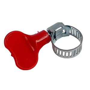 American Type Hose Clamp With Butterfly Key